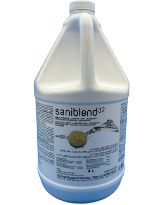 Saniblend 32 Duct Cleaning Disinfectant 4 Litre Bottle